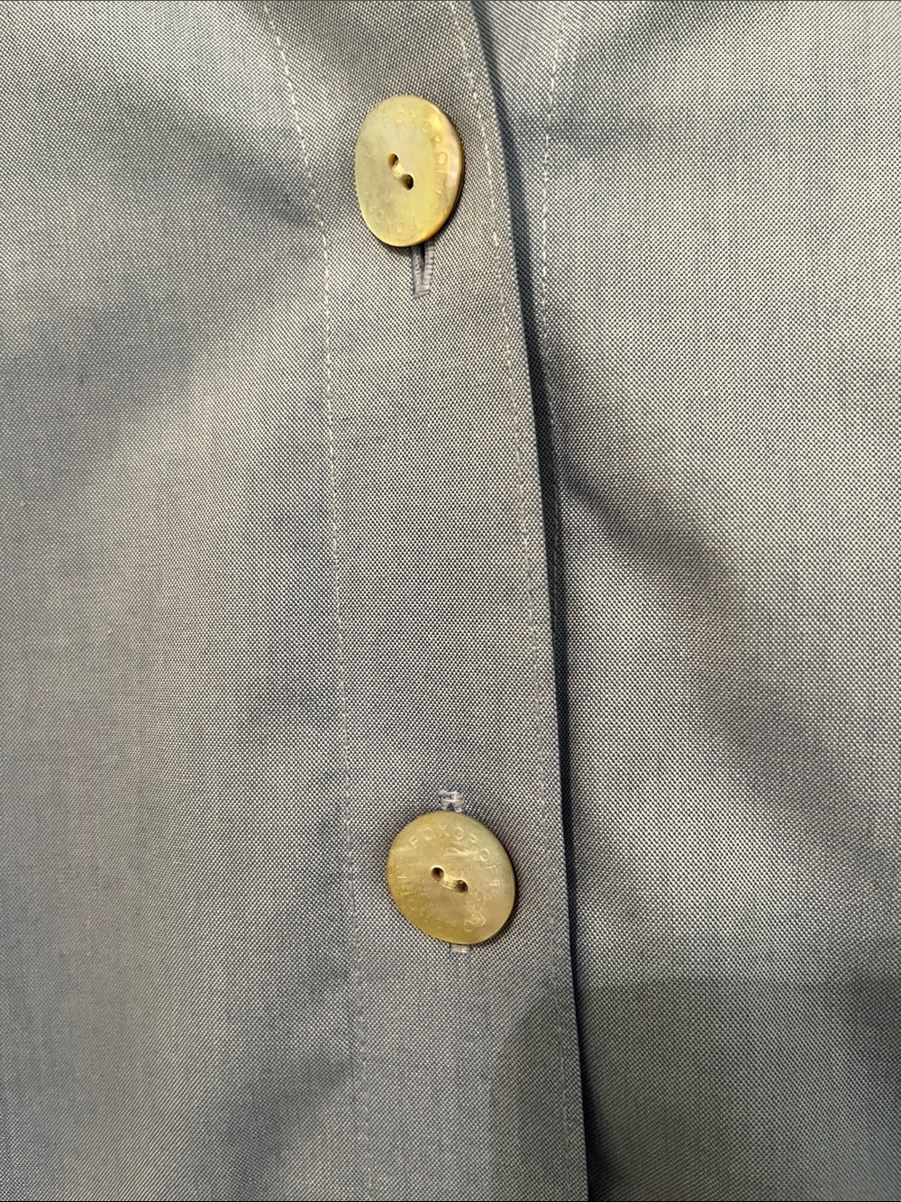 Foxcroft Heritage Non-Iron Fitted Shirt classic Blue - Picture 6 of 8